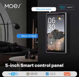 Smart Home Control Panel Tuya 5-Inch Touchscreen