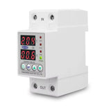 TOMZN Din Rail Dual Display Voltage & Current Protector