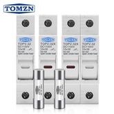1P DC Fuse Holder 10*38mm High Voltage Solar PV 1100V TOMZN TOPV-30 Base Photovoltaic System Protection Protector