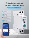 TOMZN Smart WiFi 10-in-1 63A Protector Switch – Overload, Voltage, Leakage Protected | Timer App Control