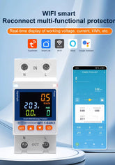 TOMZN 10 In 1 Smart Wifi Breaker With Memory Relay