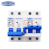 2P+2P MTS TOMZN AC Dual power Manual transfer switch MCB 50HZ/60HZ