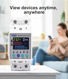 TOMZN TOMPD-63SW Smart WiFi Protector 10-in-1 63A with Leakage Protection