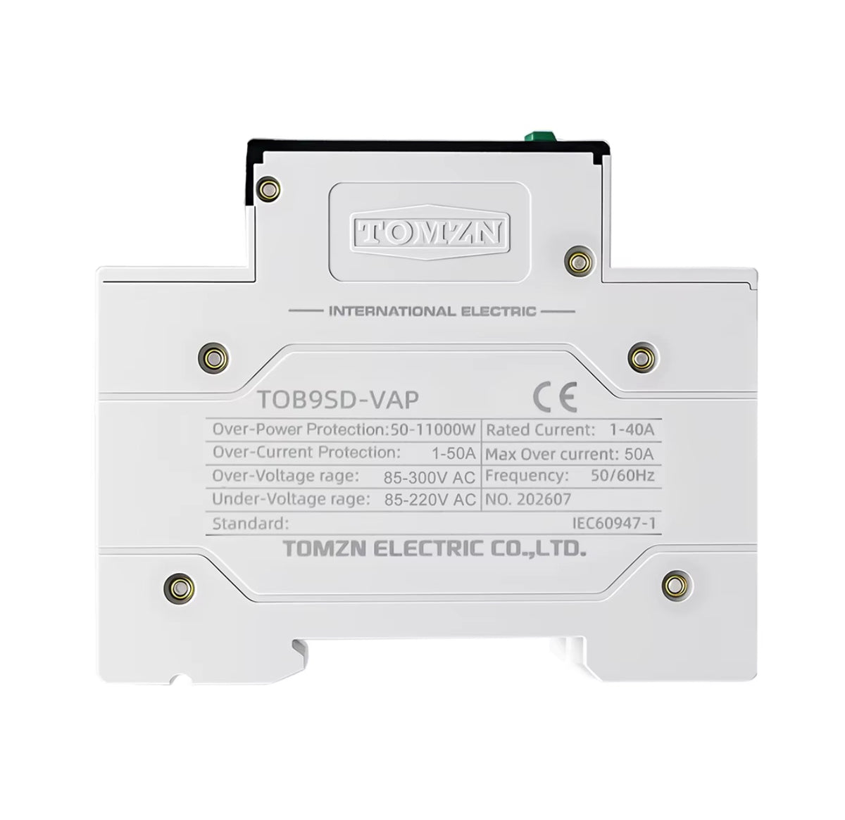 Tomzn Smart 10-in-1 WIFI Breaker TOB9SD-VAP