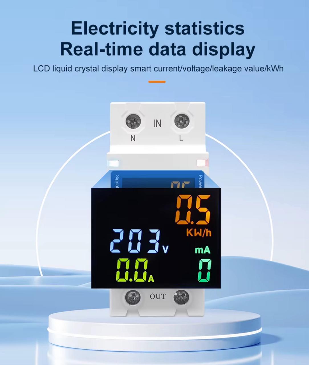 TOMZN TOVA-63T Smart WiFi Breaker 10-in-1 with Memory Relay