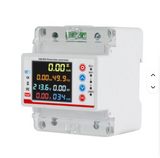 100A Single-phase Smart Tuya WiFi Bidirectional Smart Energy Metering Overvoltage Undervoltage Leakage protection Prepayment